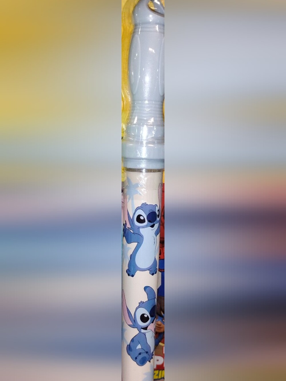 Disney Stitch Bubble Filled Bubble Wand